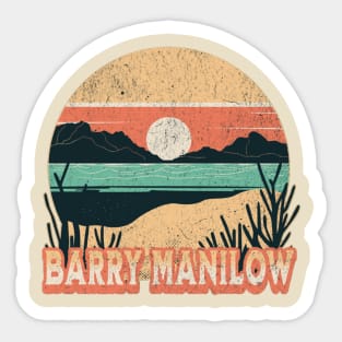 MANILOW PARADISE BAND Sticker